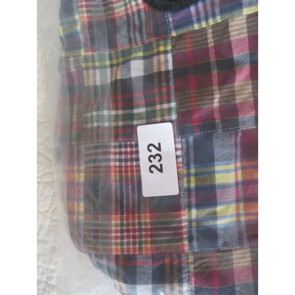 Brooks Brothers Madras Patchwork Shorts M 36 Multicolor Plaid Cotton Preppy